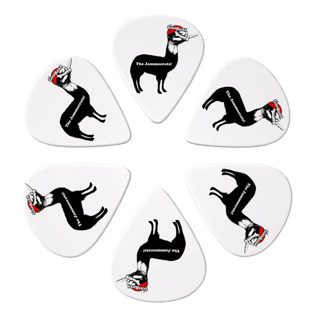 Guitar Picks 6 pcs + Guitar Bag Gora rocka llamacorn